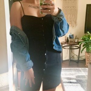vintage Calvin Klein Jeans mini button up dress